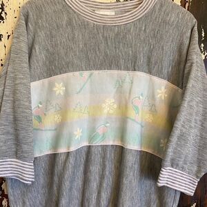 Vintage wmn’s ski resort winter graphic sweatshirt